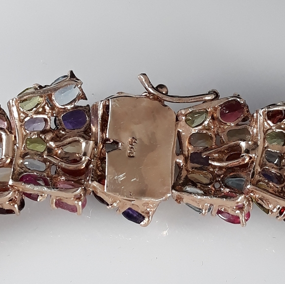 Masterpiece Atelier Multi-Stone Rose Gold Necklace - Picture 9 of 16